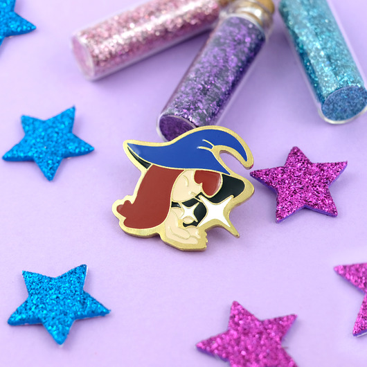 przypinki Pin "Czarodziejka"