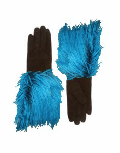 Rękawiczki skórzane Turquoise z kolekcji Luxury dorota woytasiewicz