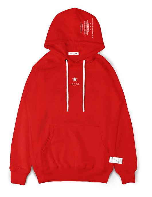 bluzy męskie Hoodie w gwiazdki z logo