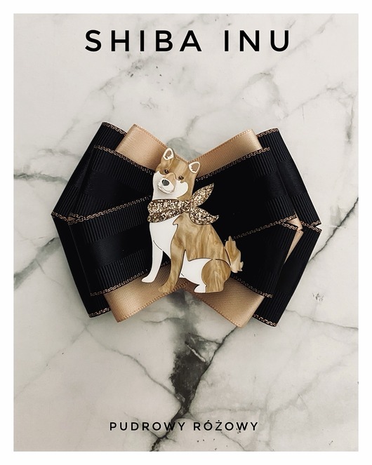 broszki Kolekcja Pop Art Dog  Shiba Inu  1 szt