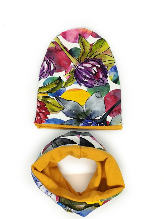 Kolorowa jesień zestaw bazik handmade