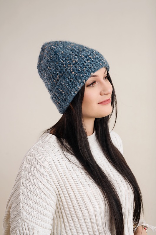 czapki damskie Czapka z wełną