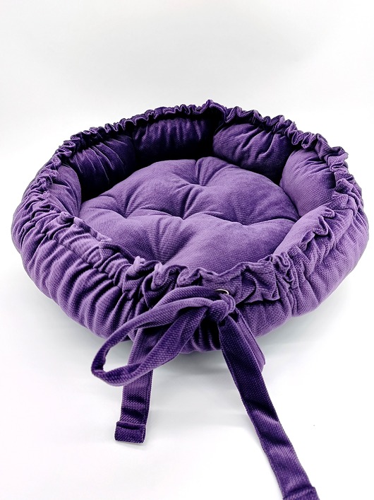 legowiska dla psów i kotów Legowisko VELZU 2w1 Fiolet