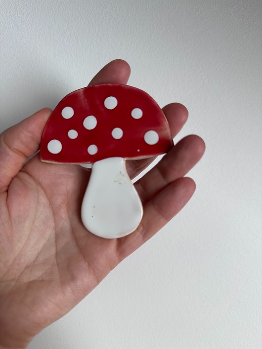 magnesy Ceramiczny magnes muchomor
