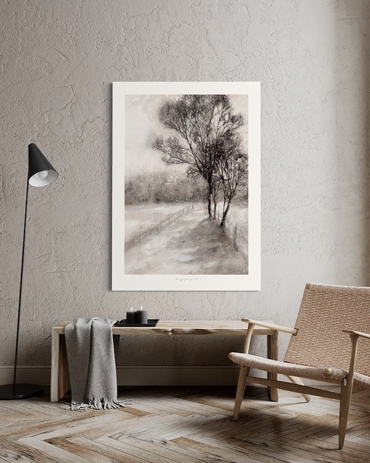 grafiki i ilustracje Pejzaż / Fine Art Print