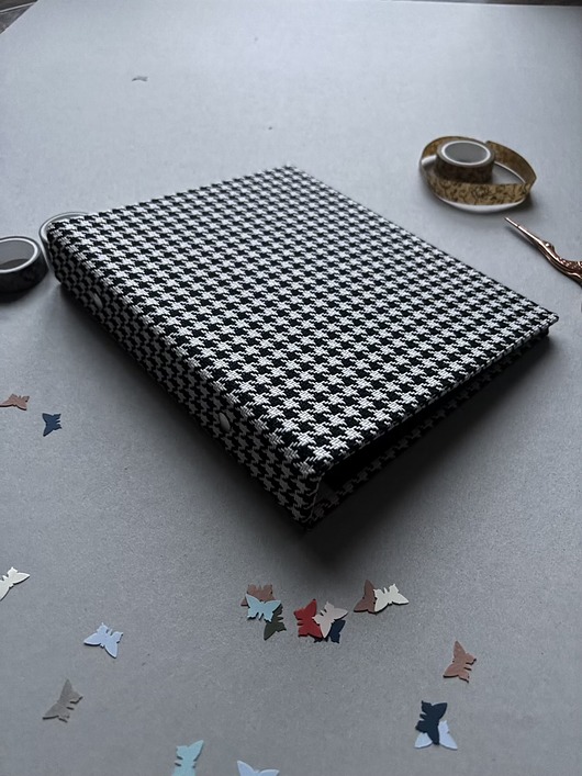 kalendarze i plannery Segregator A5 w pepitkę