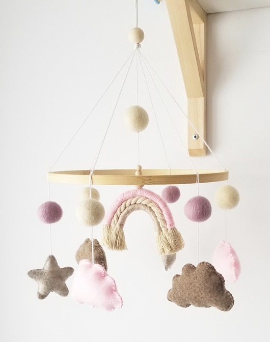 Karuzela dziewczęca Marmys Felt Studio