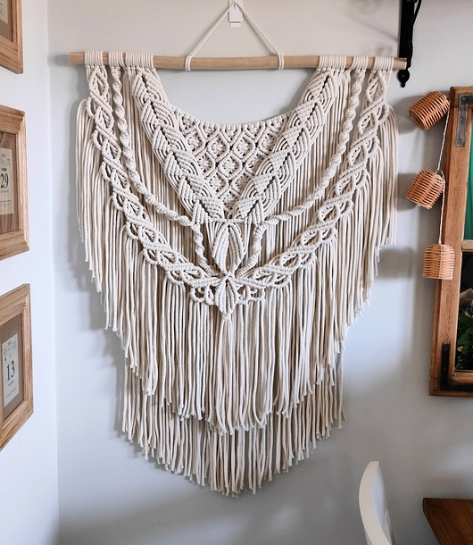 makramy Makrama Lamia XL ecru