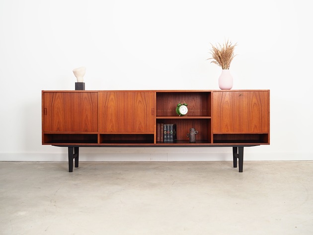 komody i szafki Sideboard tekowy, duński design, lata 70, produkcja: Dania