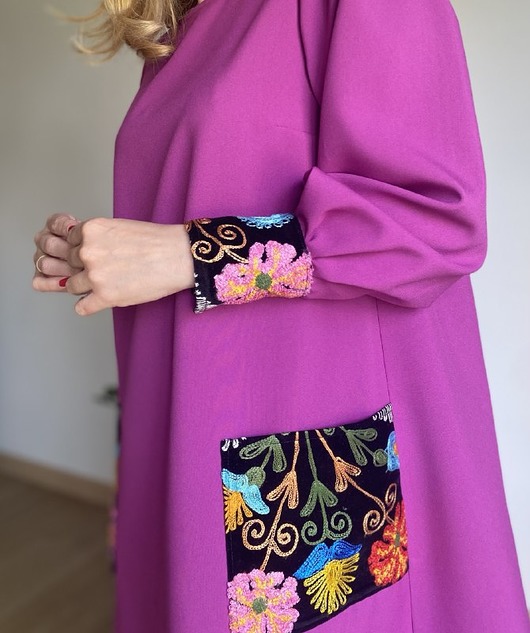 sukienki midi damskie Sukienka Violetta R. 40/42