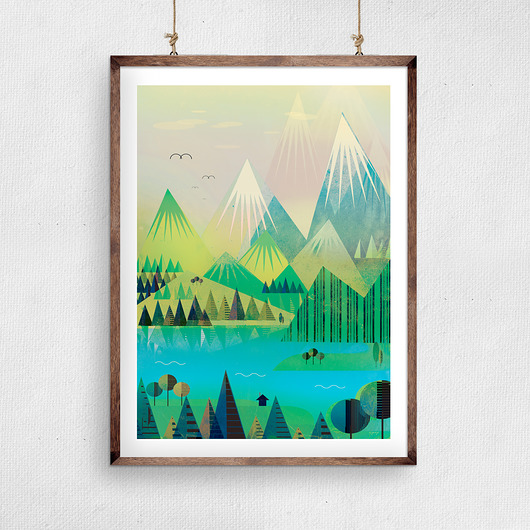 Plakat LAS 50x70 cm Plakatowisko