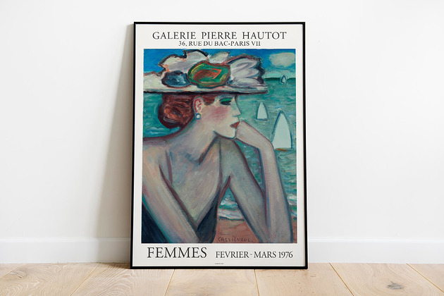 plakaty Jean-Pierre Cassigneul  - Exhibition Poster
