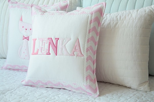 Zestaw 4 poszewek: LENKA FILIIP, 2 kotki patchwork house