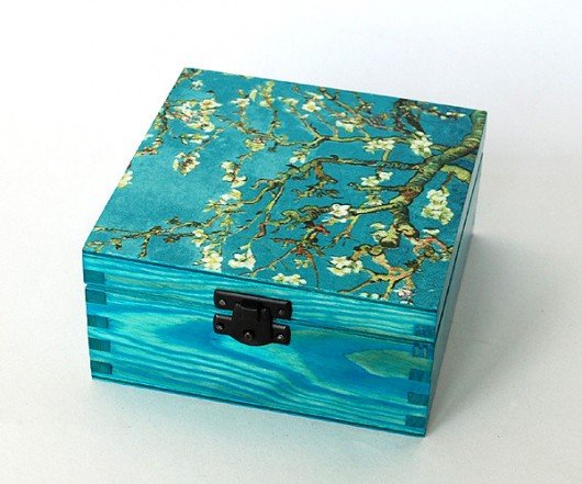 turkusowy van Gogh artrachela