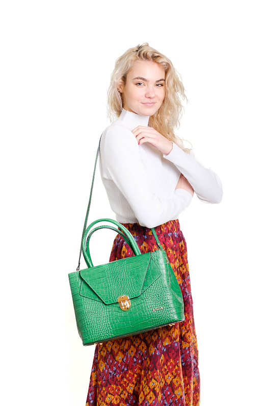 torebki do ręki Torebka skórzana - Shopper (7001)