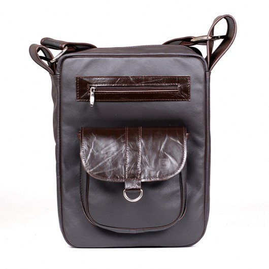 Torba skórzana NOTE BAG 00-370-0404-E15-1587 Słoń Torbalski