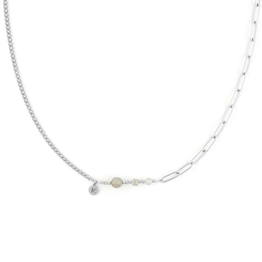 naszyjniki - inne Bestseller! Naszyjnik zodiakalny - Waga Srebrna stal szlachetna