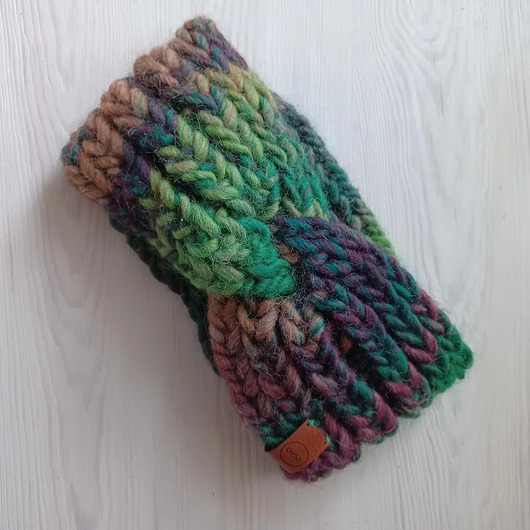 czapki damskie Opaska FLASH green