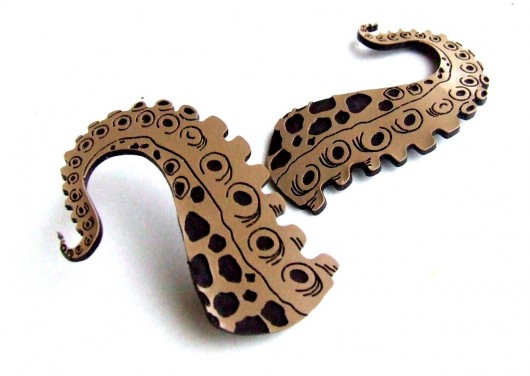 Spinka do włosów octopus steampunk Kraina czaru