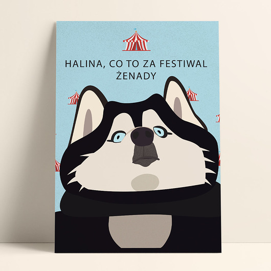 grafiki i ilustracje Plakat - Halina