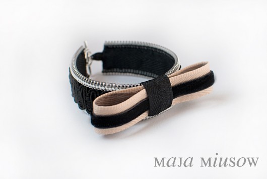 bransoletka lightpinkbow maja miusow