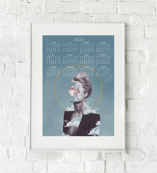 kalendarze i plannery Kalendarz 2026 - plakat Bogini