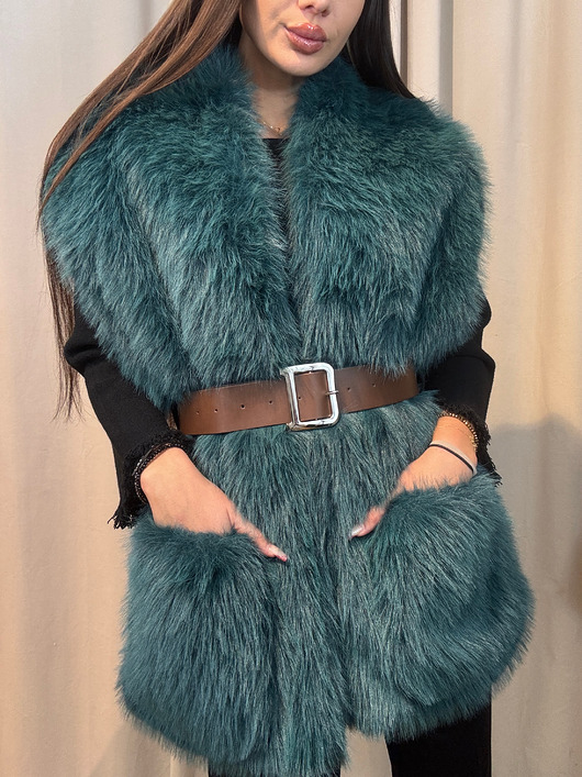 kamizelki damskie Kamizelka Verde Bottiglia