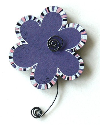 magnes - kwiatuszek paseczowy violet anamarko