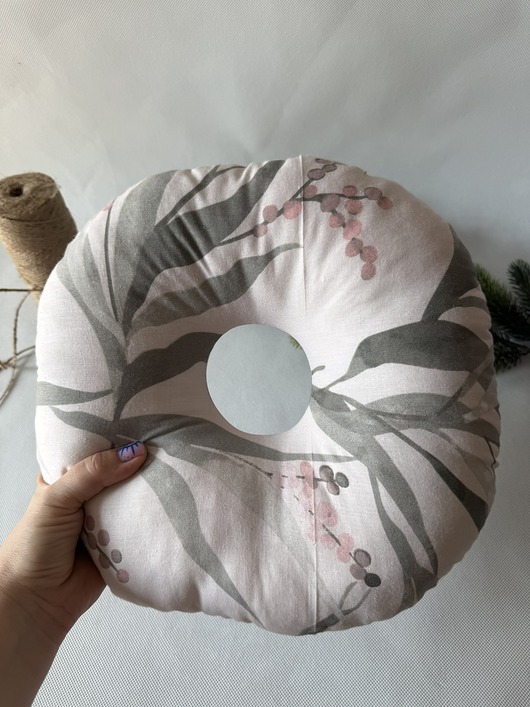 kolczyki - inne Poduszka do Piercingu Ucha Z Otworem Na Gojenie Helix Tragus bawełniana