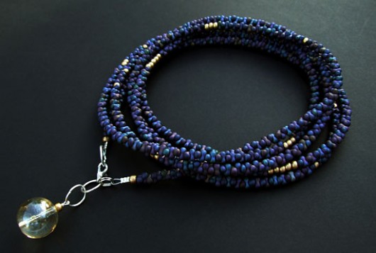 Violet & Gold - naszyjnik Buy or Die