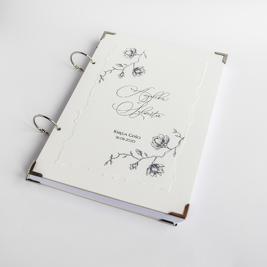Księga gości "Magnolia" 70 kart Papiernik
