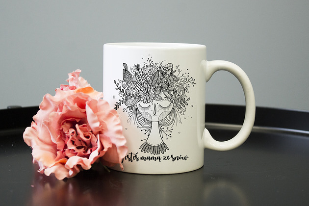 Kubek 330ml Jesteś mamą ze snów(Dzień Mamy) AllbagAllprints