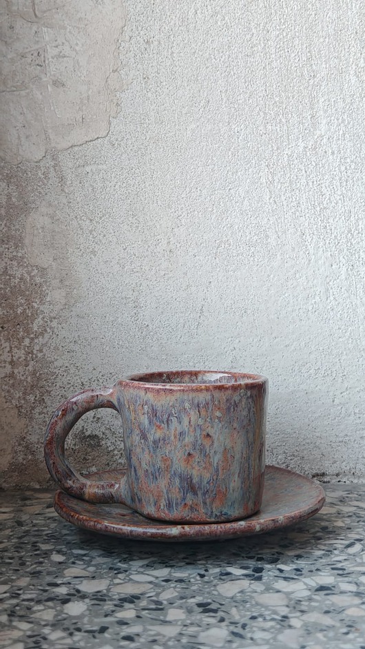 filiżanki Filiżanka z talerzykiem