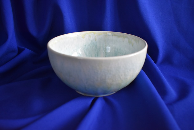 miski i misy Miska ceramiczna miętowy szton