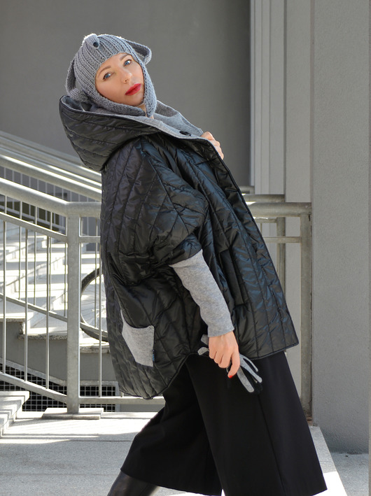 KURTKA/ PELERYNA MUI by momo momo fashion