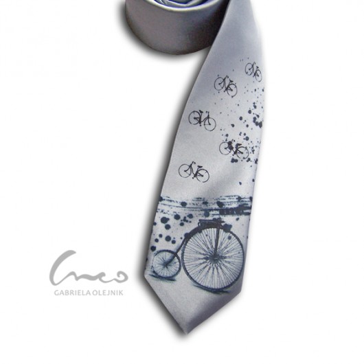 Krawat Bicykl Gabriela Krawczyk