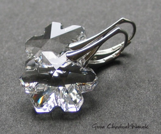 kryształ Swarovski - śnieżynki crystal Gosia Chruściel-Waniek