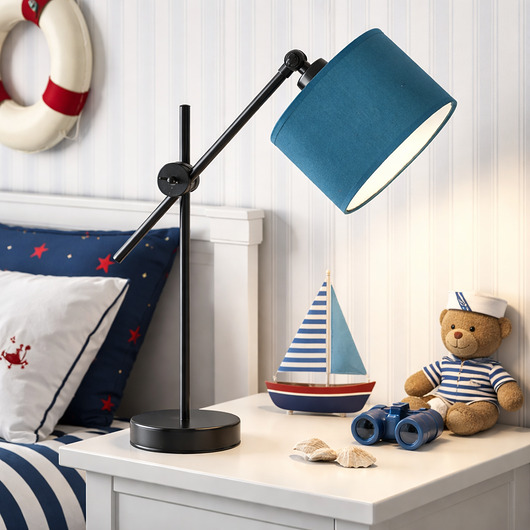 lampy do pokoju dziecka Regulowana lampka nocna dla dzieci z abażurem MALI KIDS