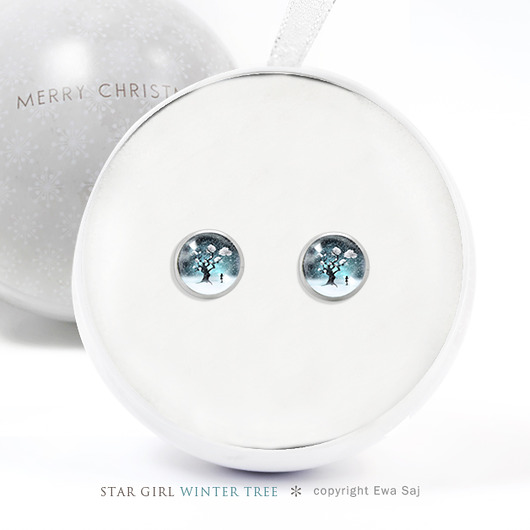 Star Girl Winter Tree mini wkręty + ball Ewa Saj Fotografie