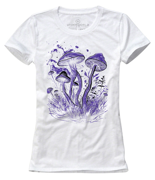 t-shirt damskie T-shirt damski UNDERWORLD Mushrooms