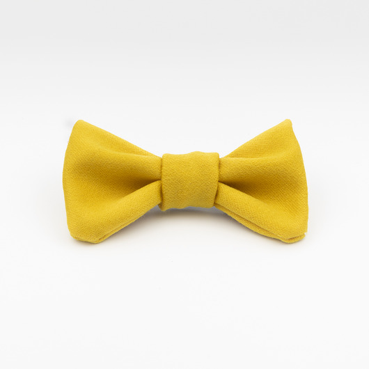 muszki i krawaty Mucha Woolook Yellow
