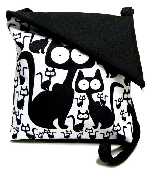 Torba listonoszka z autorskim motywem Gaul Designs