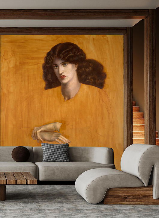 fototapeta LA DONNA DELLA FINESTRA - D.G.Rossetti