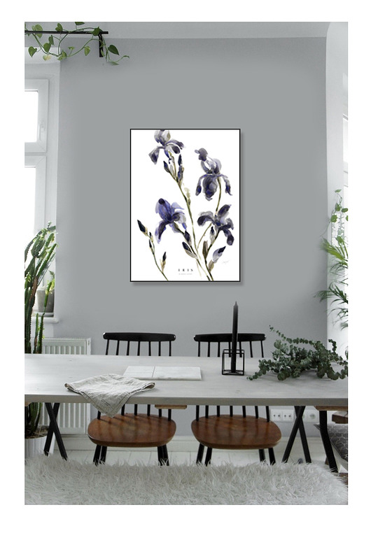 Irysy, print { 50x70 cm } Margo Hupert