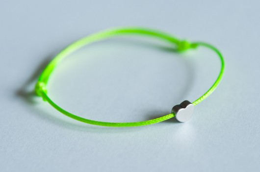 Simple heart | rodowane na neonowym Lills