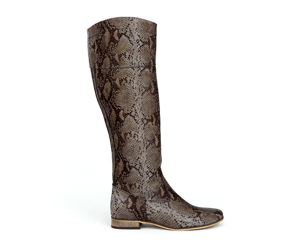 SKÓRZANE KOZAKI ZAPATO 125 WĄŻ Zapato