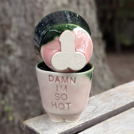 filiżanki DAMN, I'M SO HOT, czarka espresso, 80 ml