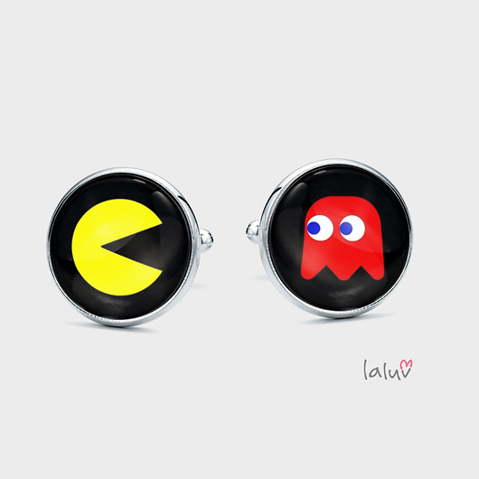 Spinki do mankietów PACMAN laluv