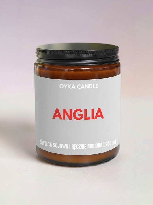 świeczniki i świece Świeca kibica Anglia 250 ML