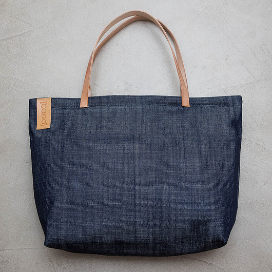 Duża Wygodna Dżinsowa Torebka na Ramię JEANS CADOaccessories
